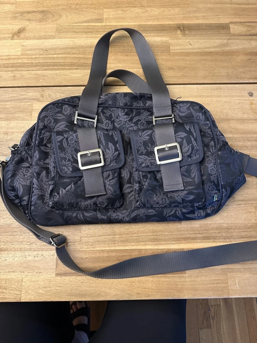OIOI jacquard diaper bag